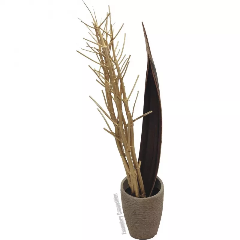 EUROPALMS sušený feniklový zväzok, zlatý, 160 cm 83502363