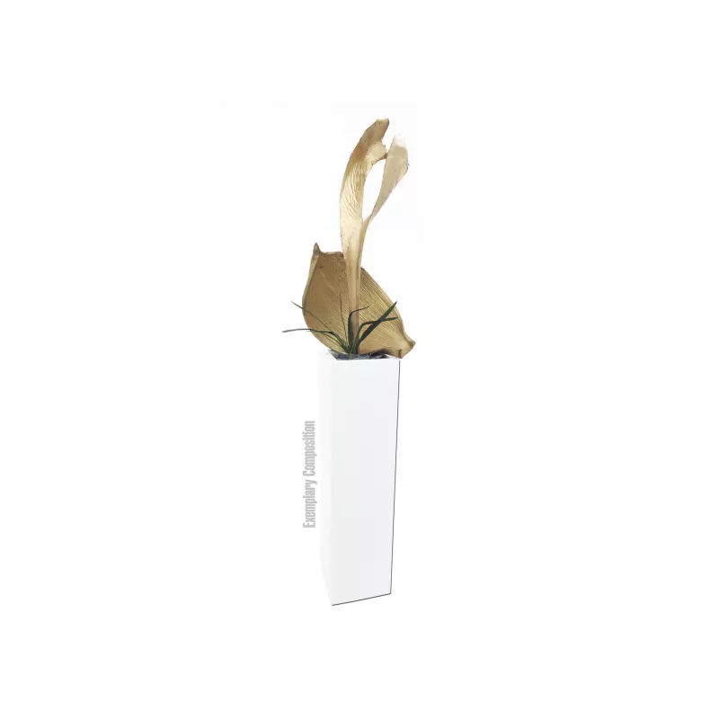EUROPALMS sušená palmová hlava, zlatá, 60 cm 83502362