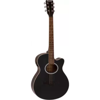 DIMAVERY AW-400 westernová gitara, čierna 26235089