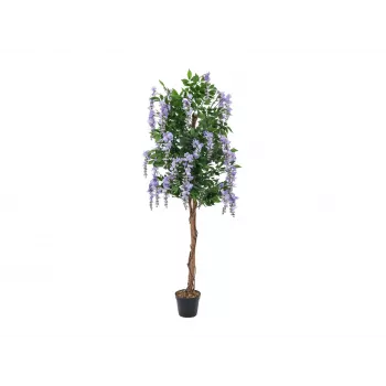 EUROPALMS umelý zlatý dážďovník (Laburnum), fialová, 150cm 82507135