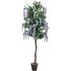 EUROPALMS umelý zlatý dážďovník (Laburnum), fialová, 150cm 82507135