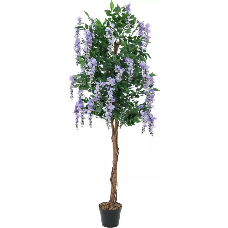 EUROPALMS umelý zlatý dážďovník (Laburnum), fialová, 150cm 82507135