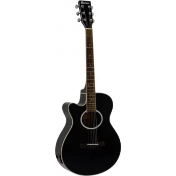 DIMAVERY AW-400 ľavostranná dreadnought akustická gitara, čierna 26235090