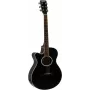 DIMAVERY AW-400 ľavostranná dreadnought akustická gitara, čierna 26235090