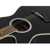 DIMAVERY AW-400 ľavostranná dreadnought akustická gitara, čierna 26235090