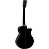 DIMAVERY AW-400 ľavostranná dreadnought akustická gitara, čierna 26235090