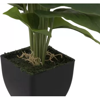 EUROPALMS Calla mini umelá rastlina, žlto-oranžová, 43 cm 82540346