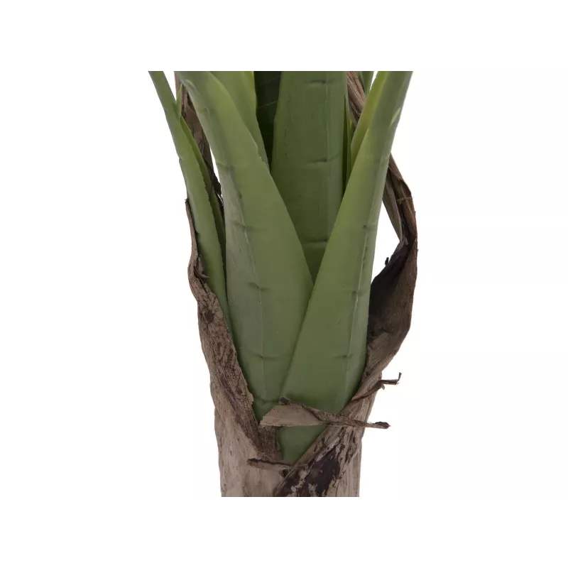 EUROPALMS umelá banánová rastlina, 100cm, zelené listy, čierny kvetináč 82509503