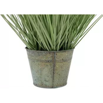 EUROPALMS umelá okrasná tráva, 65 cm, zelená, čierny kvetináč 82600145