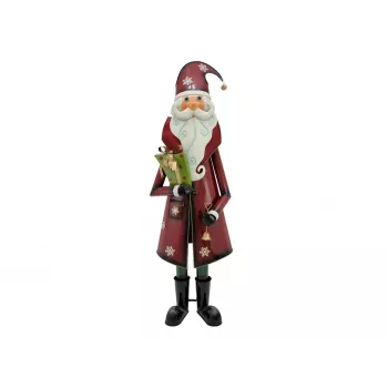 EUROPALMS Santa Claus kovová figúrka červená 195cm 83314902