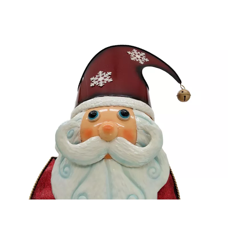 EUROPALMS Santa Claus kovová figúrka červená 195cm 83314902