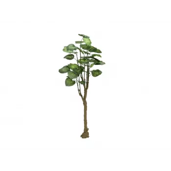 EUROPALMS Pothos umelý strom, 150 cm, zelené listy, čierny kvetináč 82600162