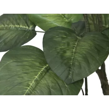 EUROPALMS Pothos umelý strom, 150 cm, zelené listy, čierny kvetináč 82600162
