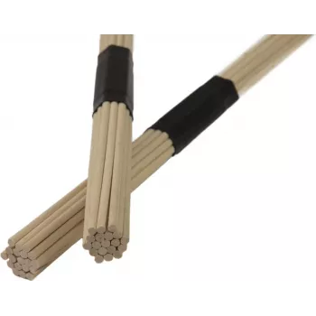 DIMAVERY DDS-Rods javorové drum rods, 19 paličiek, gumená rukoväť, 405 mm, pár 26070380