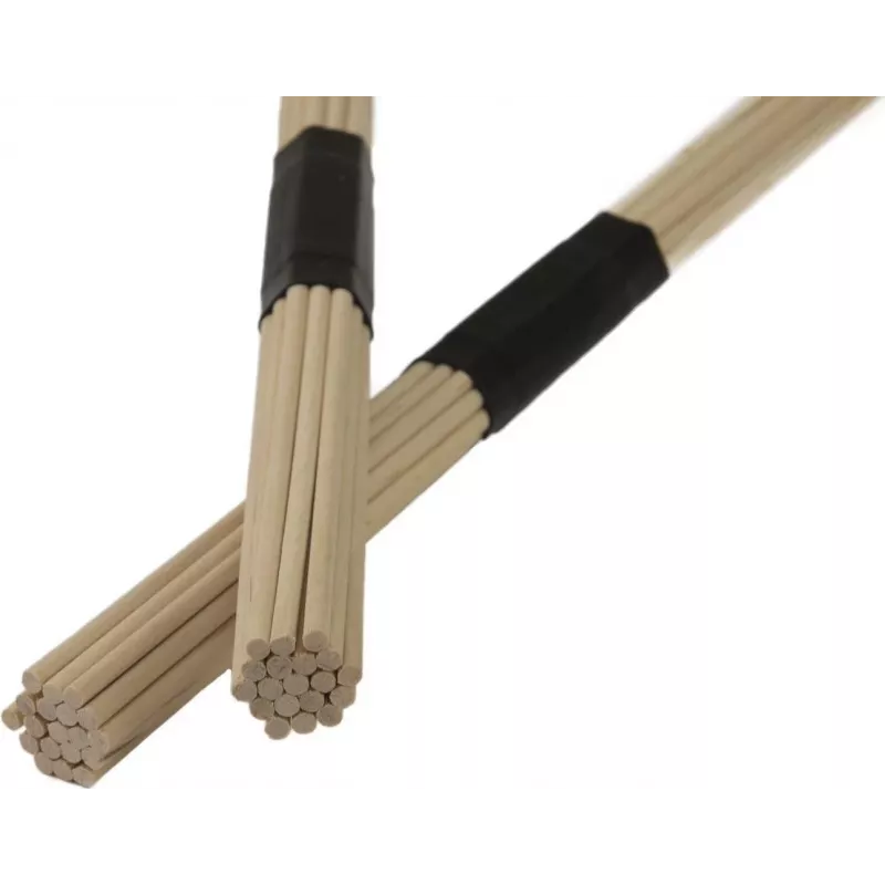 DIMAVERY DDS-Rods javorové drum rods, 19 paličiek, gumená rukoväť, 405 mm, pár 26070380