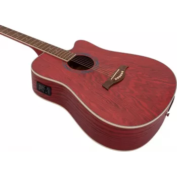 DIMAVERY JK-510 westernová gitara, cutaway, kreslená 26231389