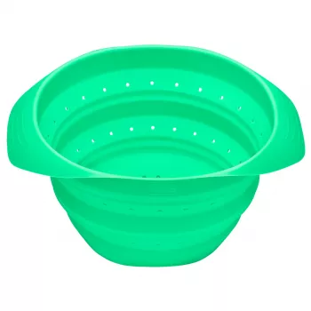 LURCH skladacie silikónové sitko 24 cm zelené 210285