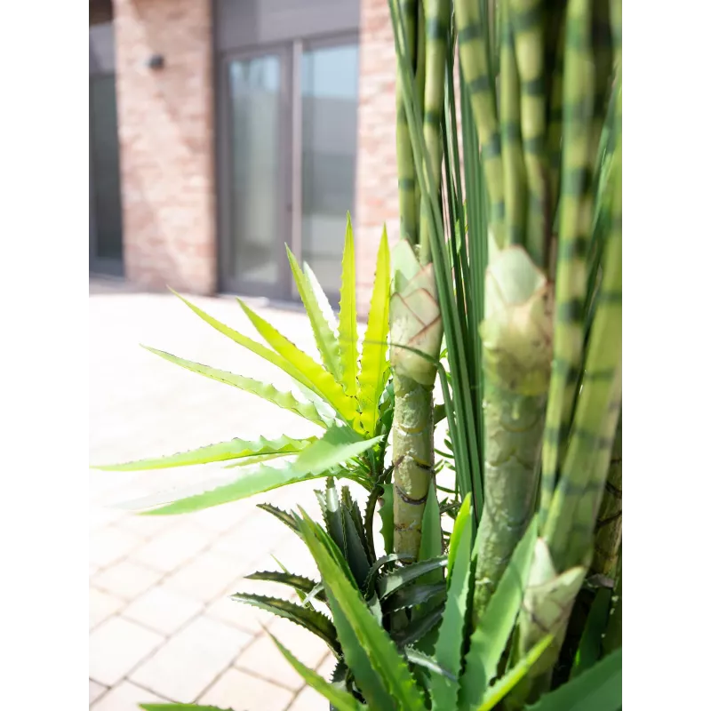 EUROPALMS umelá rastlina mix sukulentov, 190 cm 82600035