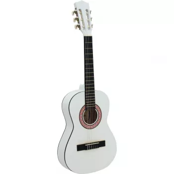 Dimavery AC-303 koncertná gitara 1/2 biela - lipové telo, menzúra 535 mm