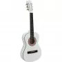 Dimavery AC-303 koncertná gitara 1/2 biela - lipové telo, menzúra 535 mm