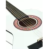 Dimavery AC-303 koncertná gitara 1/2 biela - lipové telo, menzúra 535 mm