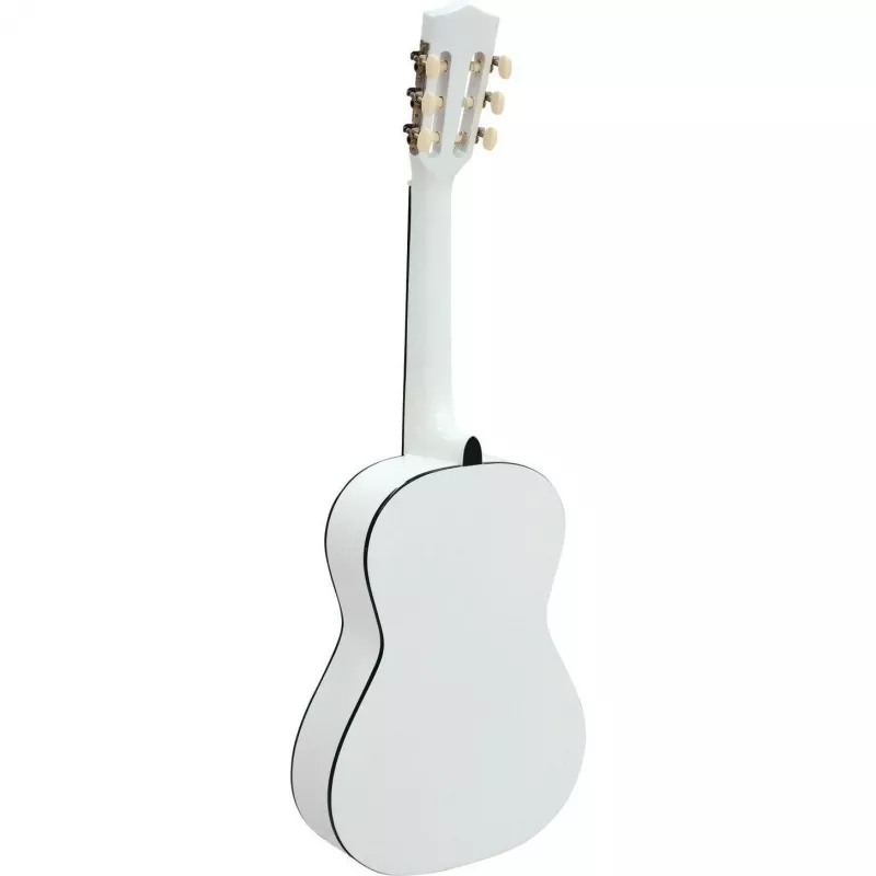 Dimavery AC-303 koncertná gitara 1/2 biela - lipové telo, menzúra 535 mm