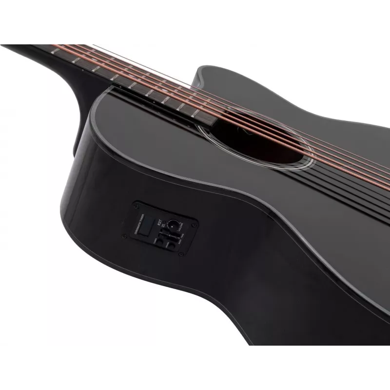 DIMAVERY AB-455 5-strunová akustická basová gitara, čierna 26224015