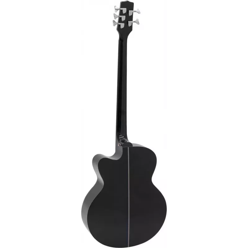 DIMAVERY AB-455 5-strunová akustická basová gitara, čierna 26224015