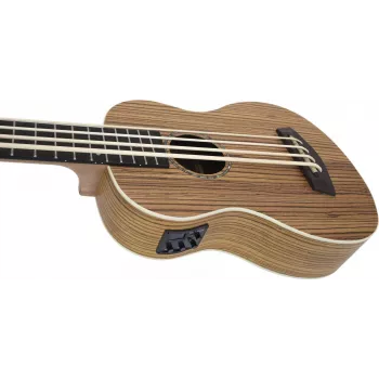 DIMAVERY UK-700 basová ukulele, Zebrawood 26255850