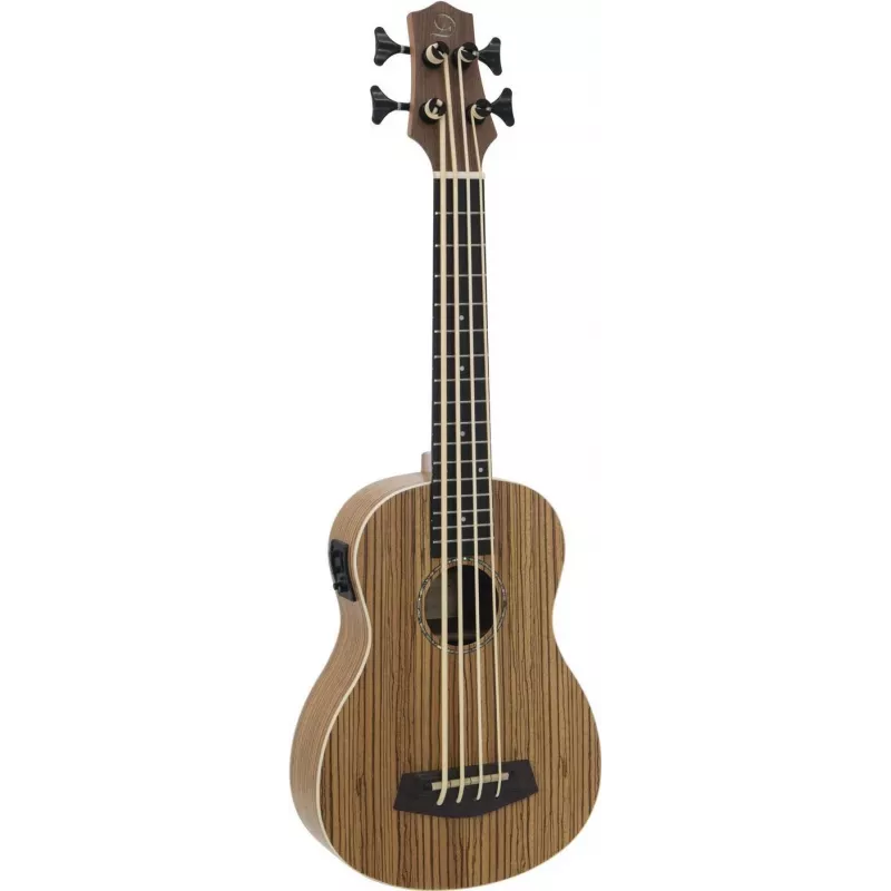 DIMAVERY UK-700 basová ukulele, Zebrawood 26255850