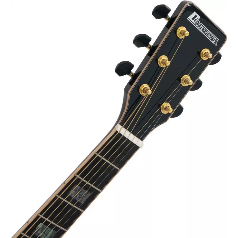 Dimavery STW-85 dreadnought akustická gitara s masívnou smrekovou vrchnou doskou, Natural 26245081