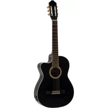 DIMAVERY CN-600L koncertná gitara, čierna 26235009