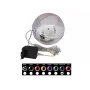 EUROPALMS LED snehová guľa 15cm, tmavomodrá 83501247