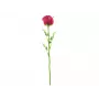 EUROPALMS Crystal Rose umelý kvet, burgundská, 81 cm 82600209