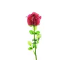 EUROPALMS Crystal Rose umelý kvet, burgundská, 81 cm 82600209