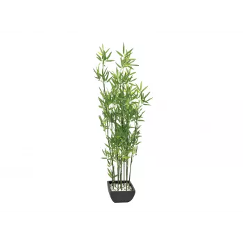 EUROPALMS umelý bambus v dekoračnej miske, 120 cm 82509261
