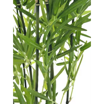 EUROPALMS umelý bambus v dekoračnej miske, 120 cm 82509261
