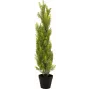 EUROPALMS Leyland cypřiš umelá rastlina, 90 cm, čierny kvetináč 82606962