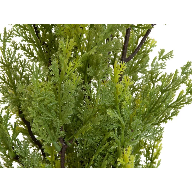 EUROPALMS Leyland cypřiš umelá rastlina, 90 cm, čierny kvetináč 82606962