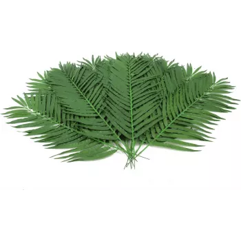 EUROPALMS umelé kokosové palmové listy, 90 cm, 12 ks, zelené 82509896