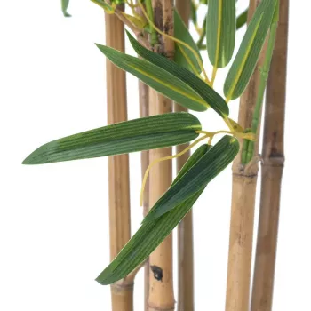 EUROPALMS Bambus deluxe, umelá bambusová rastlina, 120 cm (82509165)