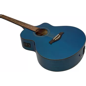 DIMAVERY STW-50 westernová gitara, modrá 26245088