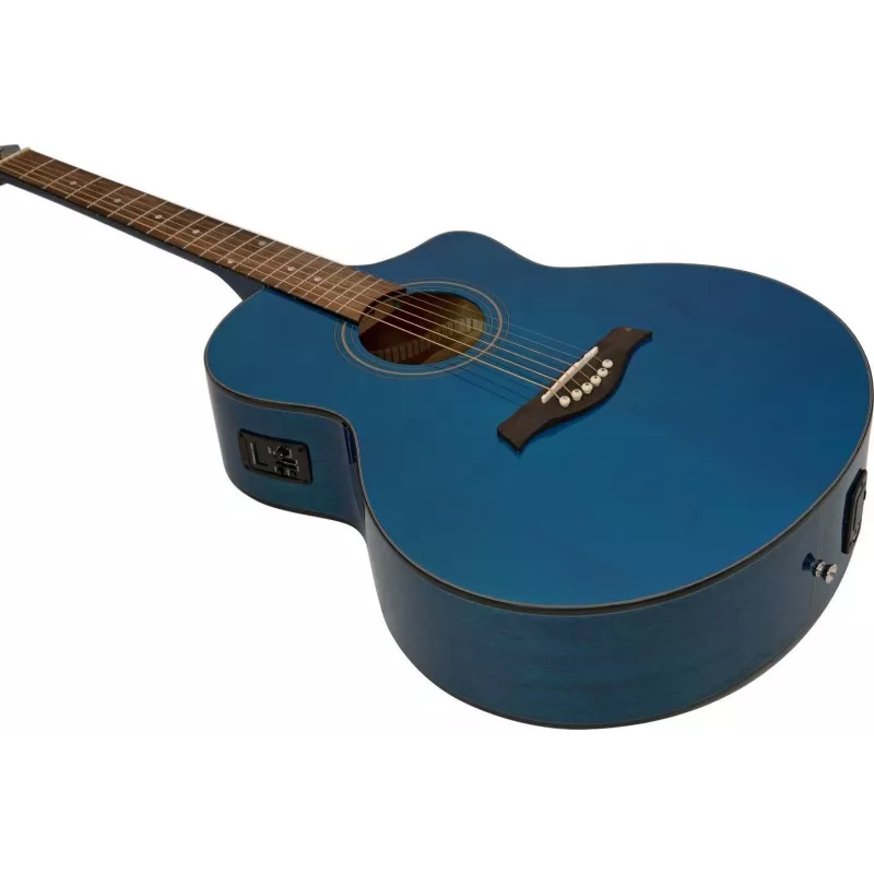 DIMAVERY STW-50 westernová gitara, modrá 26245088