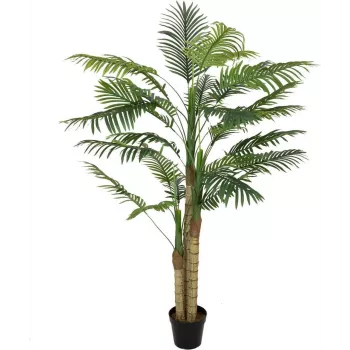 EUROPALMS Areca palma, 3-kmenná, umelá rastlina, 150cm 82509411