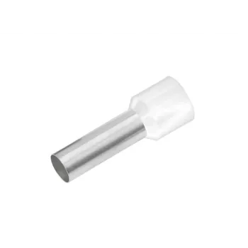Cimco 187002 čiastočne izolovaná dutinka, 0,5 mm², biela, 100 ks