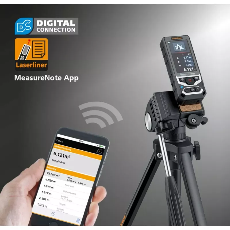Laserliner DistanceMaster LiveCam laserový diaľkomer 150 m 080.985A