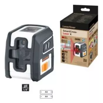 Laserliner SmartCross-Laser X krížový líniový laser samonivelačný dosah max. 10 m (036.735E)