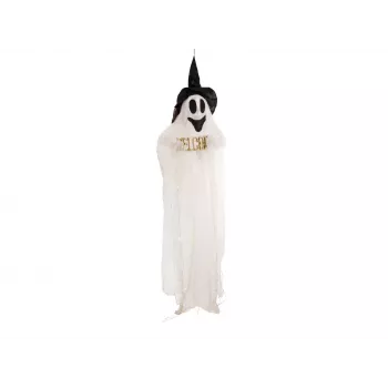 EUROPALMS Halloween smejúca sa strašidelná figúrka, osvetlená, 215cm 83316150