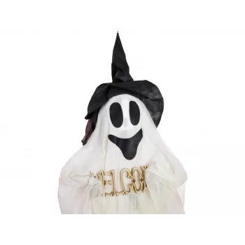 EUROPALMS Halloween smejúca sa strašidelná figúrka, osvetlená, 215cm 83316150