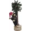EUROPALMS vianočný medveď s vianočným stromčekom, 105 cm 83314804